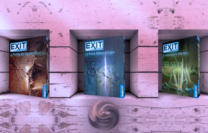 giochi da tavolo Exit Escape Room